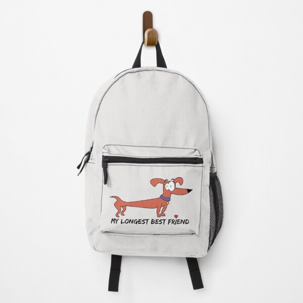 Item preview, Dachshund wiener dog owner pun / my longest best friend designed and sold by portrait4you.