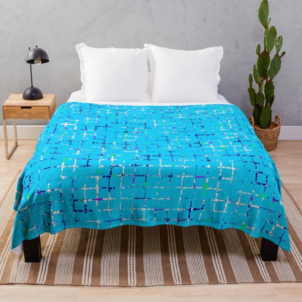 Item preview, Squares on Holiday | Blue designed and sold by L Diane Johnson.