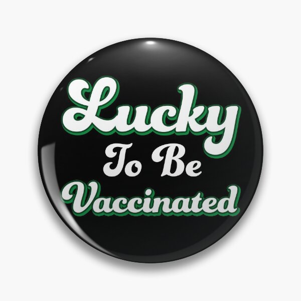 Item preview, Lucky To Be Vaccinated St. Patty's St. Patrick's Day 2021 designed and sold by RandomStuffShop.