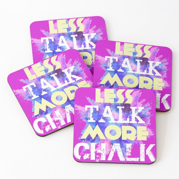 Item preview, Less talk More Chalk designed and sold by Gymnastics Store.