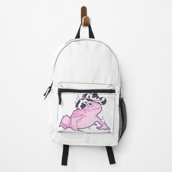 Item preview, Pink Frog Wearing A Cowboy Hat designed and sold by illhustration.