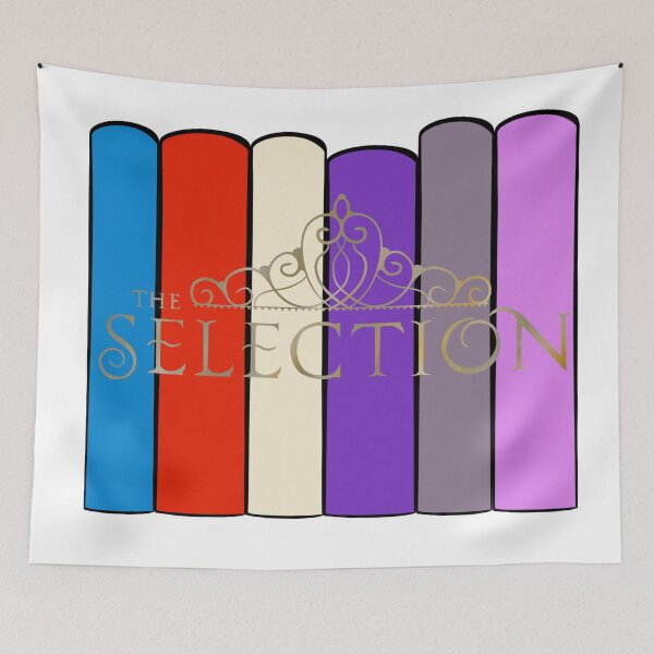 Item preview, The Selection Bookstack designed and sold by doodlesbyCara.