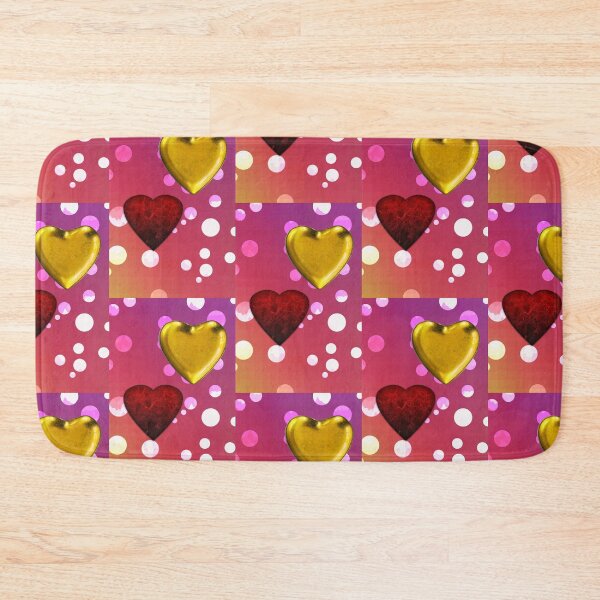 Item preview, Hearts and polka dots designed and sold by FerretSteph.