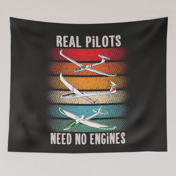 Item preview, Vintage Sailplane Pilot Gliding Gift For Gliders designed and sold by MrEddie10.
