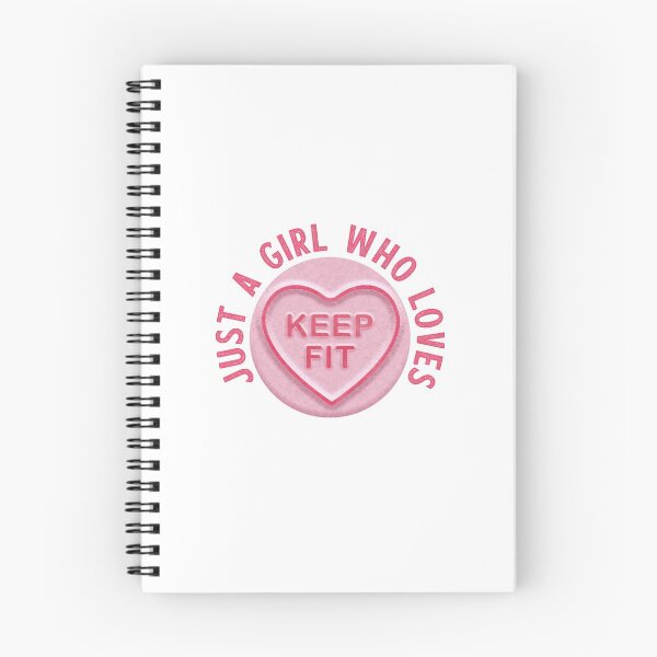 Item preview, Just A Girl Who Loves Keep Fit designed and sold by WASABISQUID.