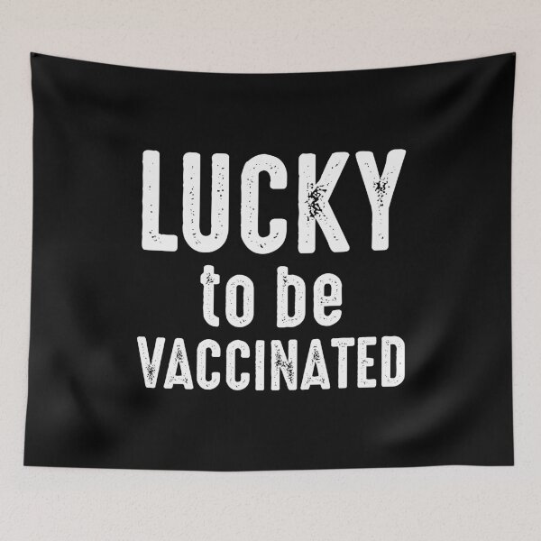 Item preview, Lucky To Be Vaccinated St. Patty's St. Patrick's Day 2021 designed and sold by RandomStuffShop.