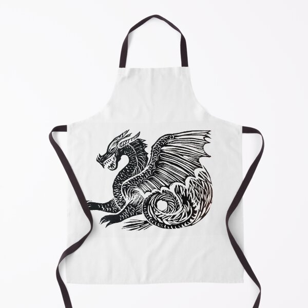 Item preview, Dragon in Black and White designed and sold by LorenWalker.