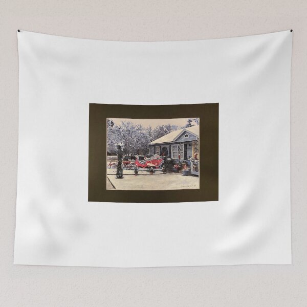 Item preview, Santa Sleigh in the Snow designed and sold by Artist Gary Springer.