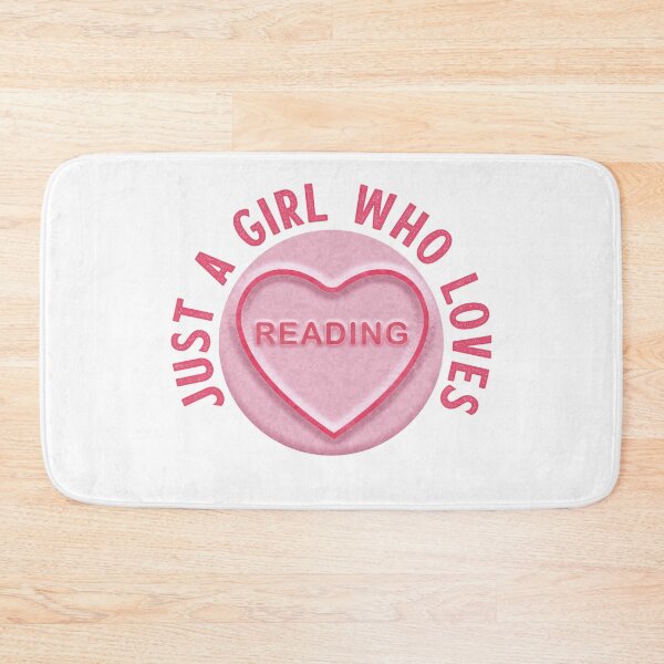 Item preview, Just A Girl Who Loves Reading designed and sold by WASABISQUID.