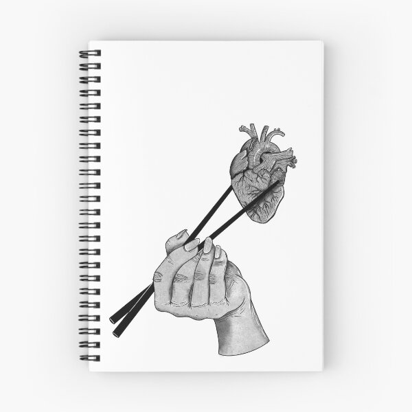 Item preview, Heart with Chopsticks  designed and sold by emassketches.
