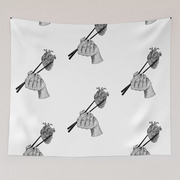 Item preview, Heart with Chopsticks  designed and sold by emassketches.