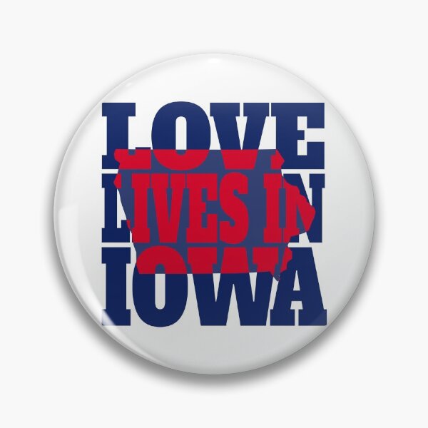 Item preview, Love Lives in Iowa designed and sold by DonDota.