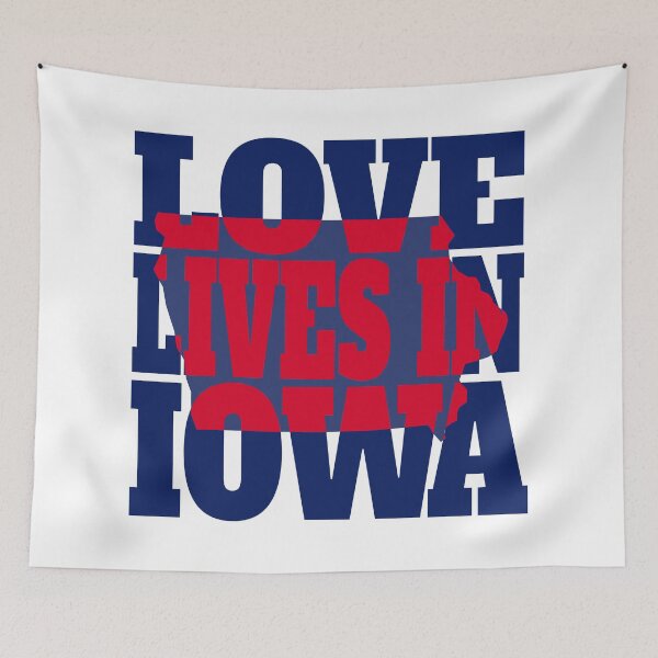 Item preview, Love Lives in Iowa designed and sold by DonDota.