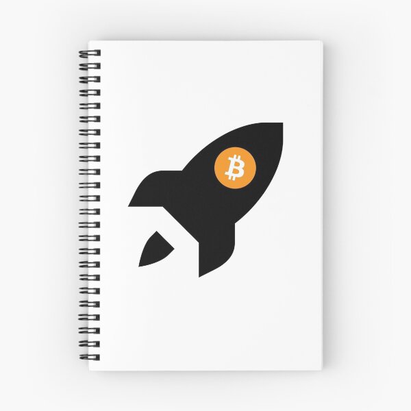Item preview, Bitcoin Rocket to the Moon designed and sold by shantishirts.