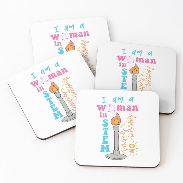 Item preview, I Am A Woman In STEM... Bunsen Burner On! designed and sold by Sophia Chung.