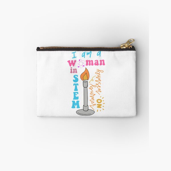 Item preview, I Am A Woman In STEM... Bunsen Burner On! designed and sold by Sophia Chung.