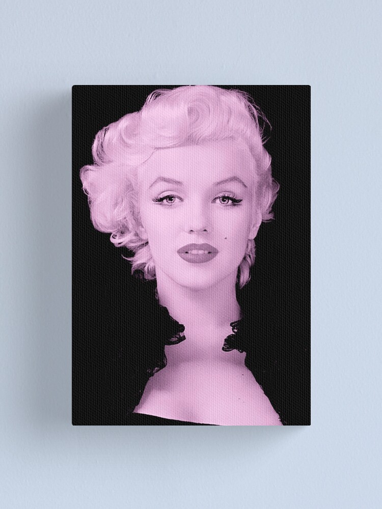 Parameters banjo Klap Marilyn Monroe - Pink Vintage - D71" Canvas Printundefined by DecoWords |  Redbubble