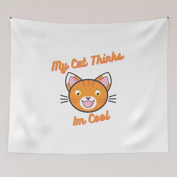 Item preview, my cat thinks i m cool  designed and sold by Tawfiktyson.