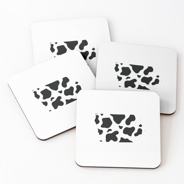 Item preview, Cow Print Iowa Sticker designed and sold by vicky-riordan.
