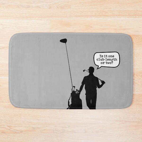Item preview, Is it one club-length or two? Golfing rule humour designed and sold by Viva-la-Tees.