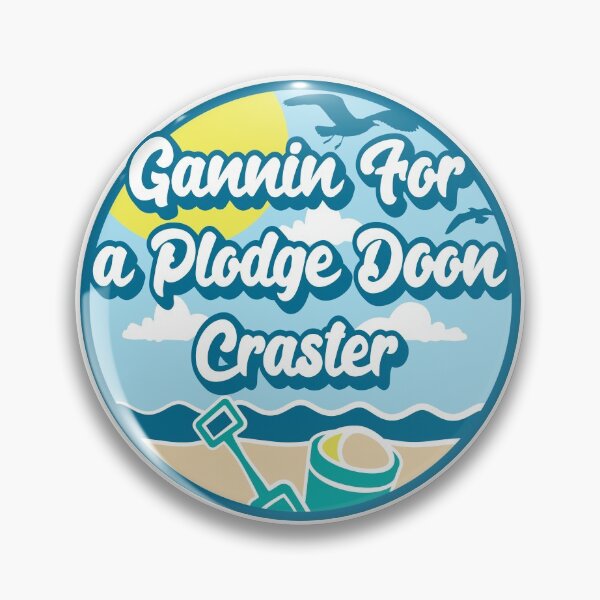Item preview, Gannin for a plodge doon Craster - Going for a paddle in the sea at Craster designed and sold by robimerch.