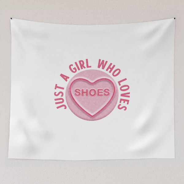 Item preview, Just A Girl Who Loves Shoes designed and sold by WASABISQUID.