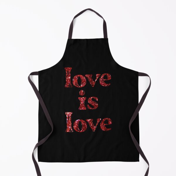 Item preview, love is love red glitter text design designed and sold by aurorassadprose.