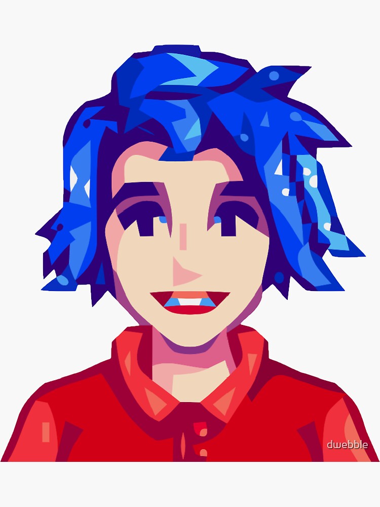 "Elliot Vector (Stardew Valley)" Sticker for Sale by dwebble Redbubble