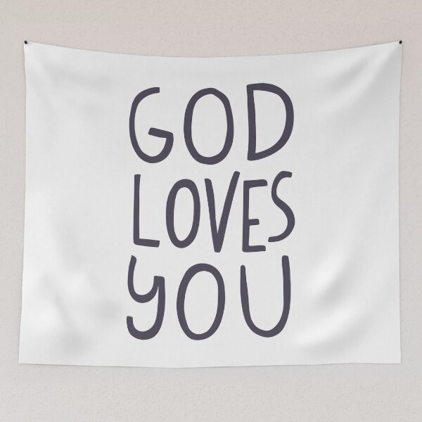 Item preview, God Loves You designed and sold by illhustration.