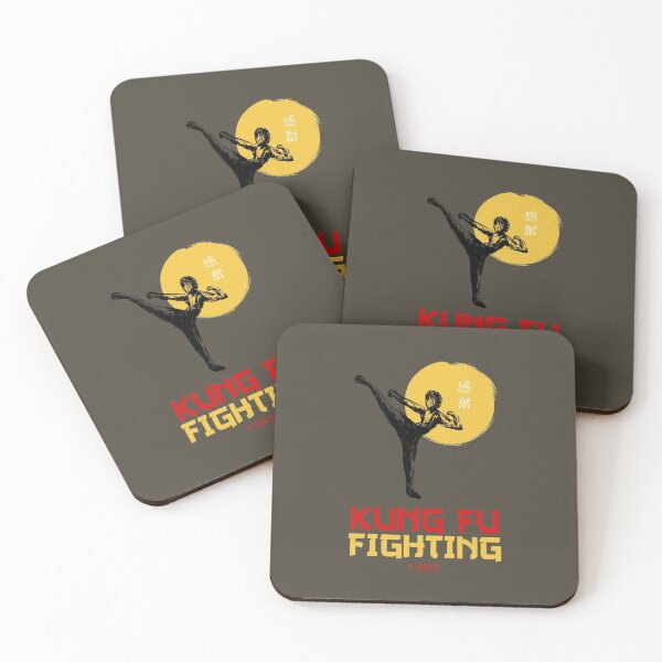 Item preview, Kung Fu Fighting I Was high kick designed and sold by AndPeace702.
