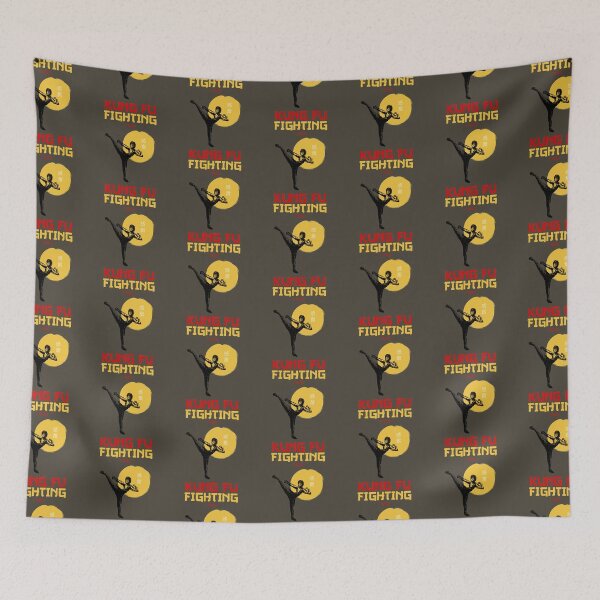 Item preview, Kung Fu Fighting I Was high kick designed and sold by AndPeace702.