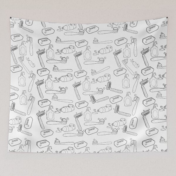 Item preview, Fun Washroom Print designed and sold by being trendy.