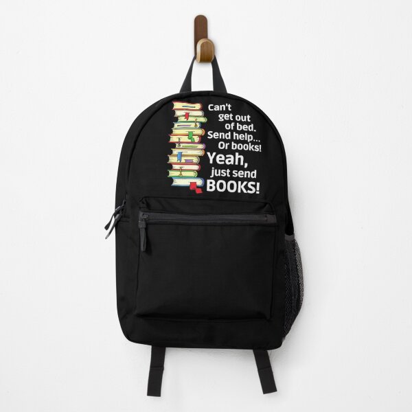 Item preview, Booklover Funny gift, Cant get out of bed, Send help or books, Just send BOOKS designed and sold by AmazingEcraft.