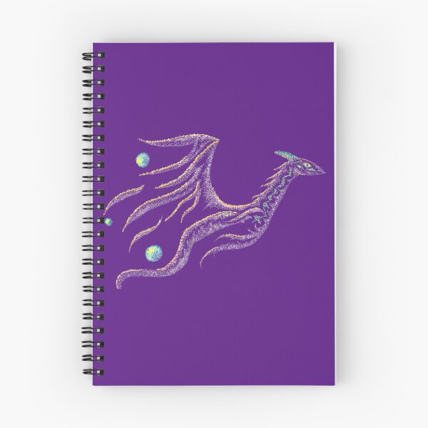 Item preview, Purple flying dragons and green bubbles designed and sold by Keatos.
