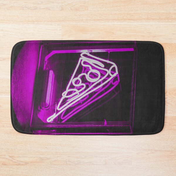Item preview, retrofuturistic neon pizza sign designed and sold by dominic0925.
