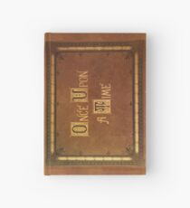 Once Upon A Time - Large Text Cover Hardcover Journal