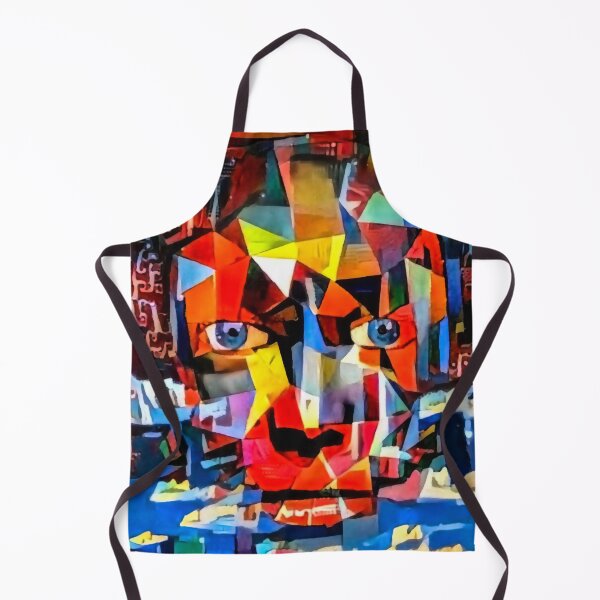 Item preview, Abstract painting of human face designed and sold by rolffimages.