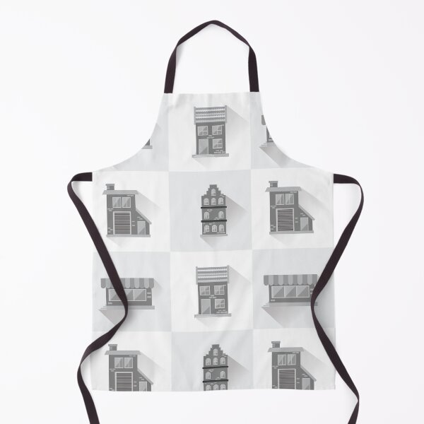 Item preview, Seamless grayscale pattern with old historic buildings designed and sold by elgreko.