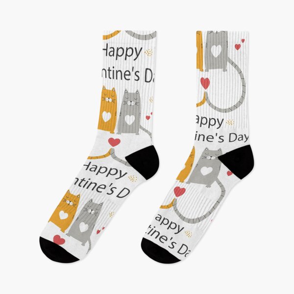 Item preview, Cute happy valentine day with cats designed and sold by Bashar-Design.