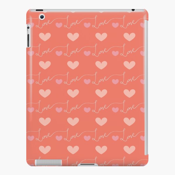 Cute Love Valentine's Day Pattern iPad Snap Case