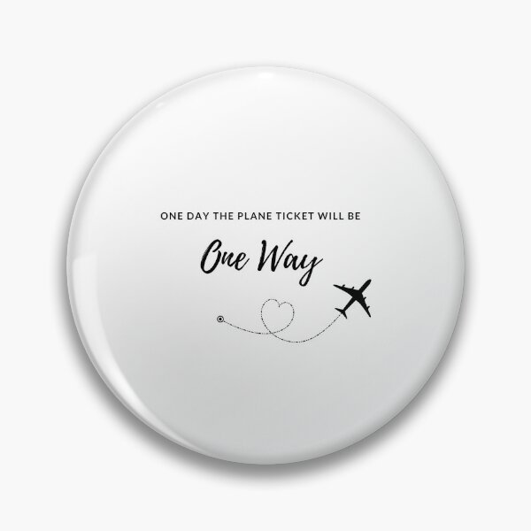 Artikelvorschau, Eines Tages wird das Flugticket One Way sein Fernbeziehung Valentinstagskarte entworfen und verkauft von fresh-princess.