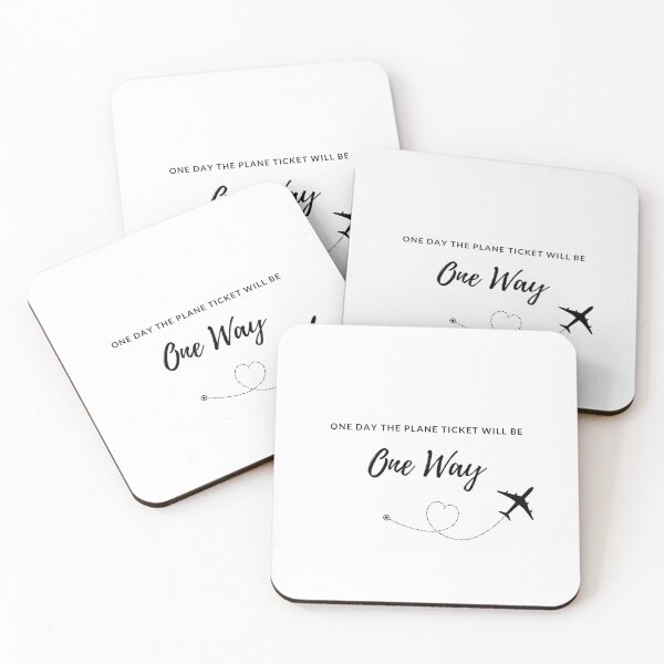 Item preview, One Day the Plane Ticket will be One Way LDR Long Distance Relationship Valentine's Day Card designed and sold by fresh-princess.