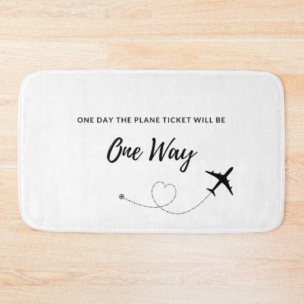 Item preview, One Day the Plane Ticket will be One Way LDR Long Distance Relationship Valentine's Day Card designed and sold by fresh-princess.
