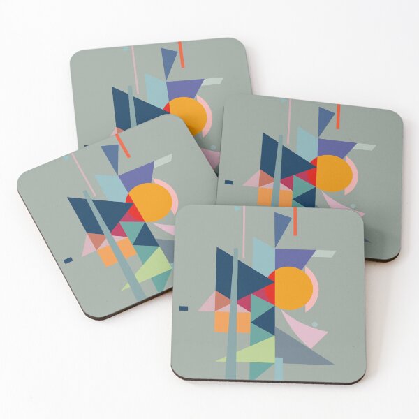 Item preview, Abstract composition - on grey designed and sold by korasi.