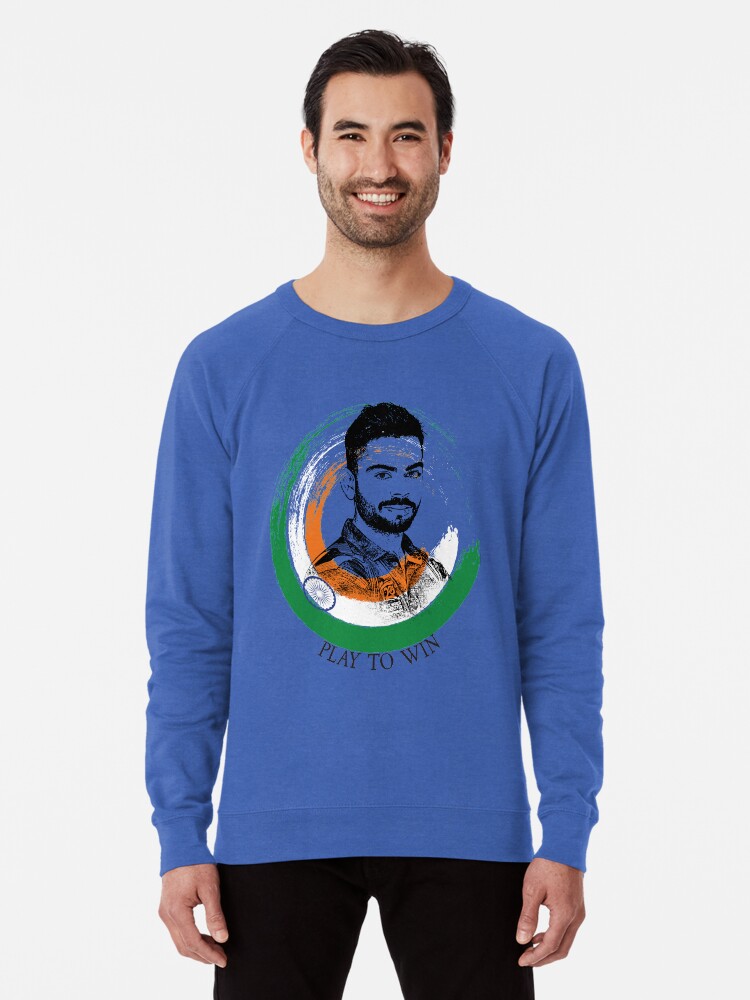 Virat Kohli Lightweight Sweatshirt By Ramanandr Redbubble