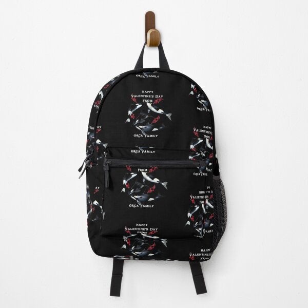 Item preview, Happy valentines day from orca family designed and sold by whaleharmony.