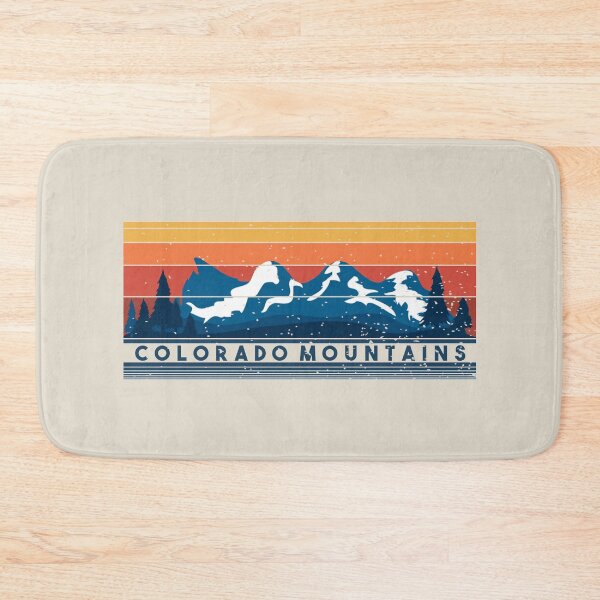 Item preview, Colorado Mountains Vintage Retro Sunset designed and sold by Dexter Freeman.