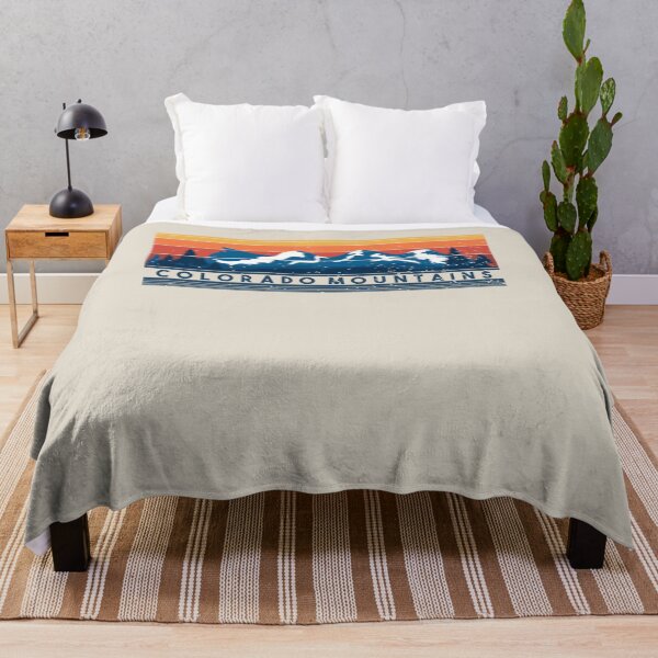 Item preview, Colorado Mountains Vintage Retro Sunset designed and sold by Dexter Freeman.