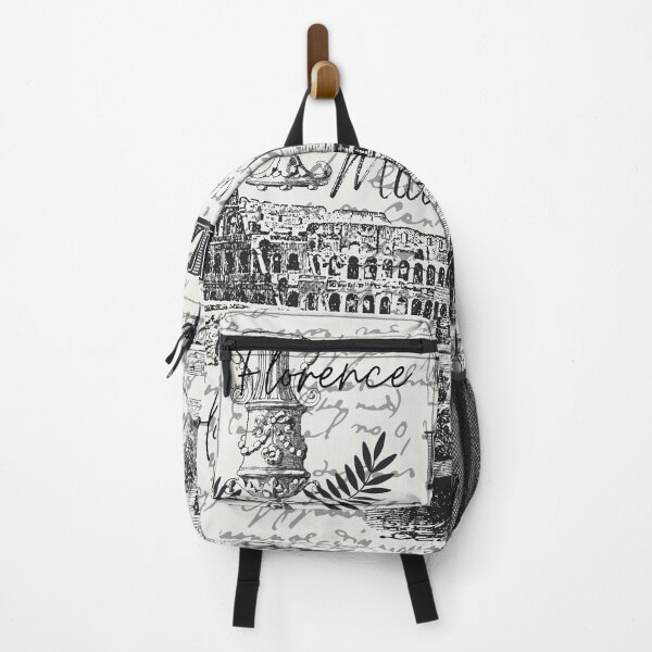 Item preview, Vintage Italy Travel Post Card Antique Scripts Design designed and sold by IamTrending.