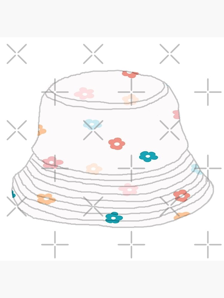"cute vsco flower bucket hat" Poster by carriejng Redbubble